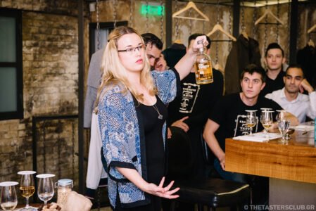 The Tasters Club Tasting Day 9 Bruichladdich distillery tasting v4bistrot Joanne Brown