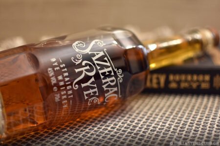 The Tasters Club Tasting Day 54 rye whiskey tasting Sazerac