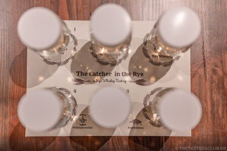 The Tasters Club Tasting Day 54 rye whiskey tasting