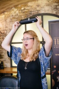 The Tasters Club Tasting Day 9 Bruichladdich distillery tasting v4bistrot Joanne Brown