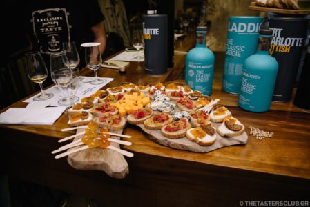 The Tasters Club Tasting Day 9 Bruichladdich distillery tasting v4bistrot