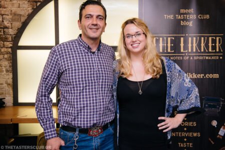 The Tasters Club Tasting Day 9 Bruichladdich distillery tasting v4bistrot Joanne Brown Petros Charizopoulos