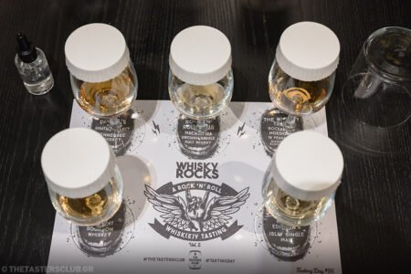 The Tasters Club Tasting Day 56 rock whisky tasting