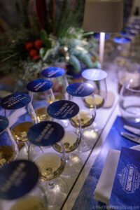The Tasters Club Talisker Christmas whisky dinner Blue Fish restaurant