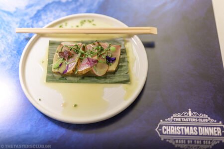 The Tasters Club Talisker Christmas whisky dinner Blue Fish restaurant