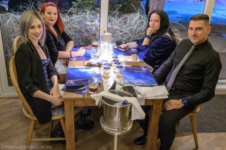 The Tasters Club Talisker Christmas whisky dinner Blue Fish restaurant