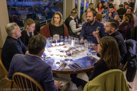 The Tasters Club Talisker Christmas whisky dinner Blue Fish restaurant