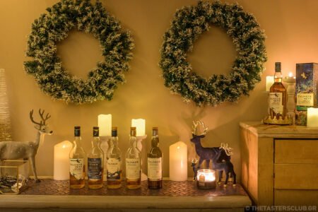 The Tasters Club Talisker Christmas whisky dinner Blue Fish restaurant