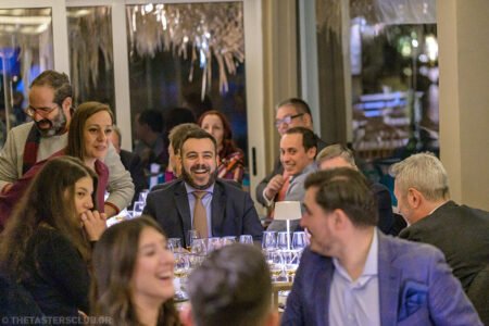 The Tasters Club Talisker Christmas whisky dinner Blue Fish restaurant