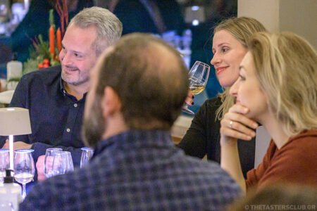 The Tasters Club Talisker Christmas whisky dinner Blue Fish restaurant