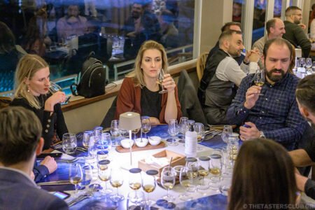 The Tasters Club Talisker Christmas whisky dinner Blue Fish restaurant