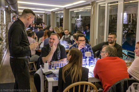 The Tasters Club Talisker Christmas whisky dinner Blue Fish restaurant