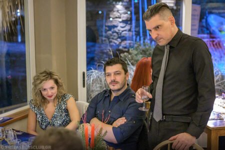 The Tasters Club Talisker Christmas whisky dinner Blue Fish restaurant