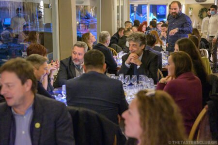 The Tasters Club Talisker Christmas whisky dinner Blue Fish restaurant