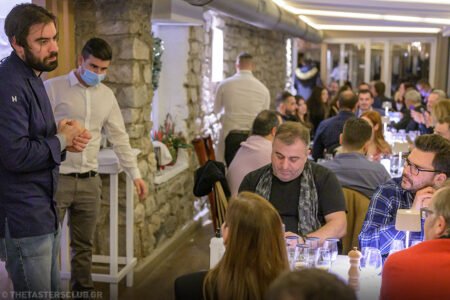 The Tasters Club Talisker Christmas whisky dinner Blue Fish restaurant