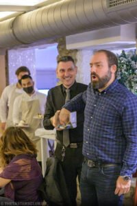 The Tasters Club Talisker Christmas whisky dinner Blue Fish restaurant