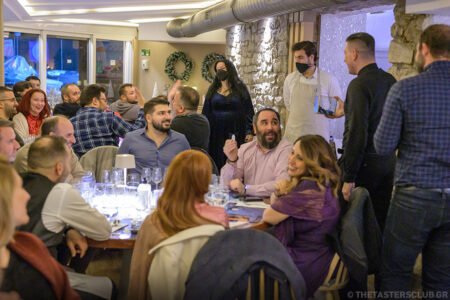 The Tasters Club Talisker Christmas whisky dinner Blue Fish restaurant