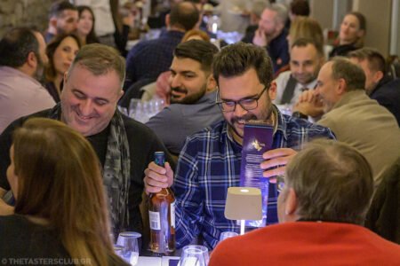 The Tasters Club Talisker Christmas whisky dinner Blue Fish restaurant