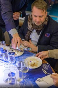 The Tasters Club Talisker Christmas whisky dinner Blue Fish restaurant