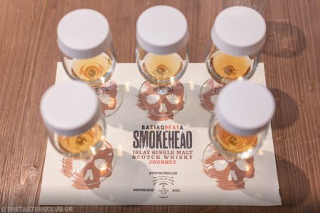 The Tasters Club Tasting Day 59 Smokehead Islay whisky tasting