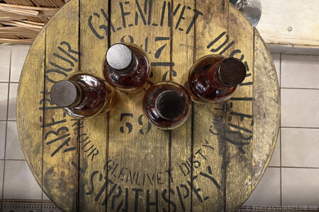 The Tasters Club Aberlour whisky dinner