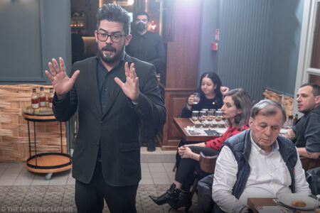 The Tasters Club Aberlour whisky dinner Michalis Kagiannis