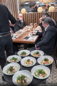 The Tasters Club Aberlour whisky dinner