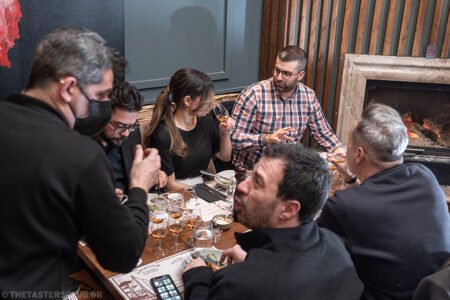 The Tasters Club Aberlour whisky dinner