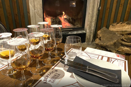 The Tasters Club Aberlour whisky dinner