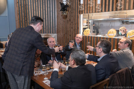 The Tasters Club Aberlour whisky dinner