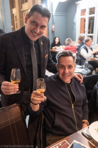 The Tasters Club Aberlour whisky dinner Yiannis Milionis Yiannis Karakasis MW