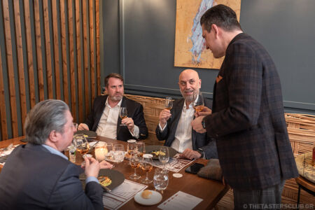 The Tasters Club Aberlour whisky dinner