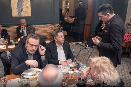 The Tasters Club Aberlour whisky dinner