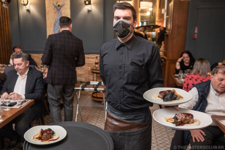 The Tasters Club Aberlour whisky dinner