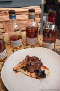 The Tasters Club Aberlour whisky dinner