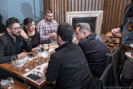 The Tasters Club Aberlour whisky dinner