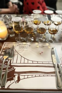 The Tasters Club Aberlour whisky dinner