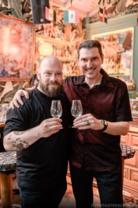 Del Maguey Mezcal tasting Spiros Panopoulos Yiannis Milionis