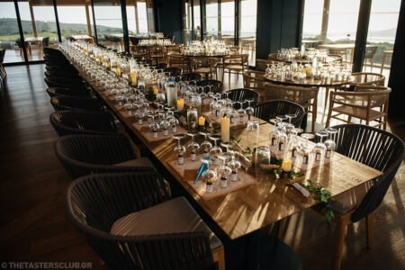 Navarino Hills Clubhouse The Tasters Club LEGENDS UNTOLD Whisky Weekend Costa Navarino 2022