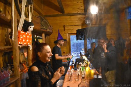 spooky cocktails party at the ranch with Cutty Sark whisky and Sierra tequila