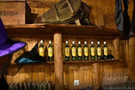 spooky cocktails party at the ranch with Cutty Sark whisky and Sierra tequila