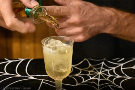 spooky cocktails party at the ranch with Cutty Sark whisky and Sierra tequila