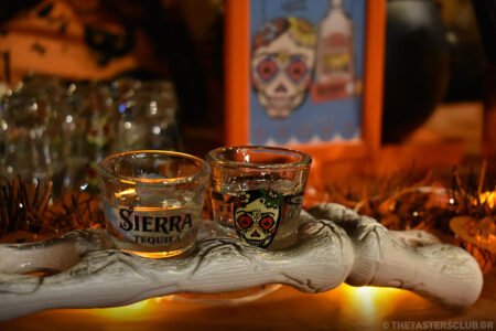 spooky cocktails party at the ranch with Cutty Sark whisky and Sierra tequila