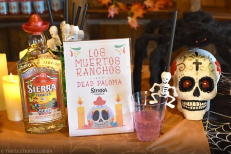 spooky cocktails party at the ranch with Cutty Sark whisky and Sierra tequila