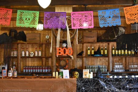 spooky cocktails party at the ranch with Cutty Sark whisky and Sierra tequila