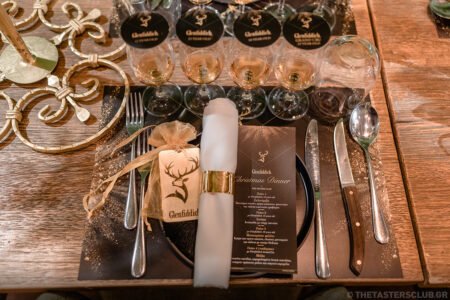 The Tasters Club Glenfiddich Christmas whisky dinner
