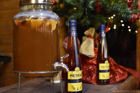 Metaxa Christmas cocktail party at The Ranch