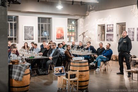 The Tasters Club Tasting Day 66 GlenAllachie whisky tasting Petros Charizopoulos
