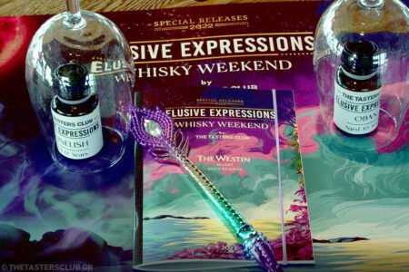 The Tasters Club ELUSIVE EXPRESSIONS Whisky Weekend Costa Navarino 2023