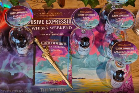 The Tasters Club ELUSIVE EXPRESSIONS Whisky Weekend Costa Navarino 2023